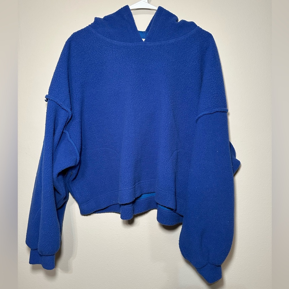 Free People Fuzzy Hoodie